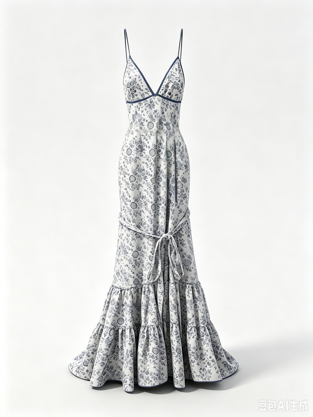 Chloe  halter‑neck maxi dress